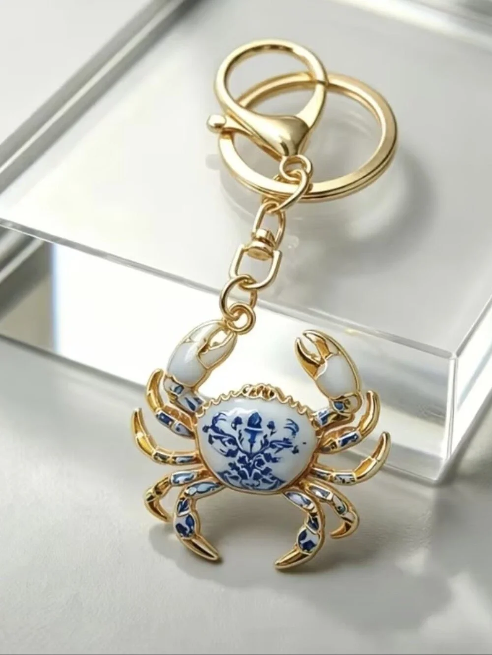 Crab Bag Charm/keychain NEW
